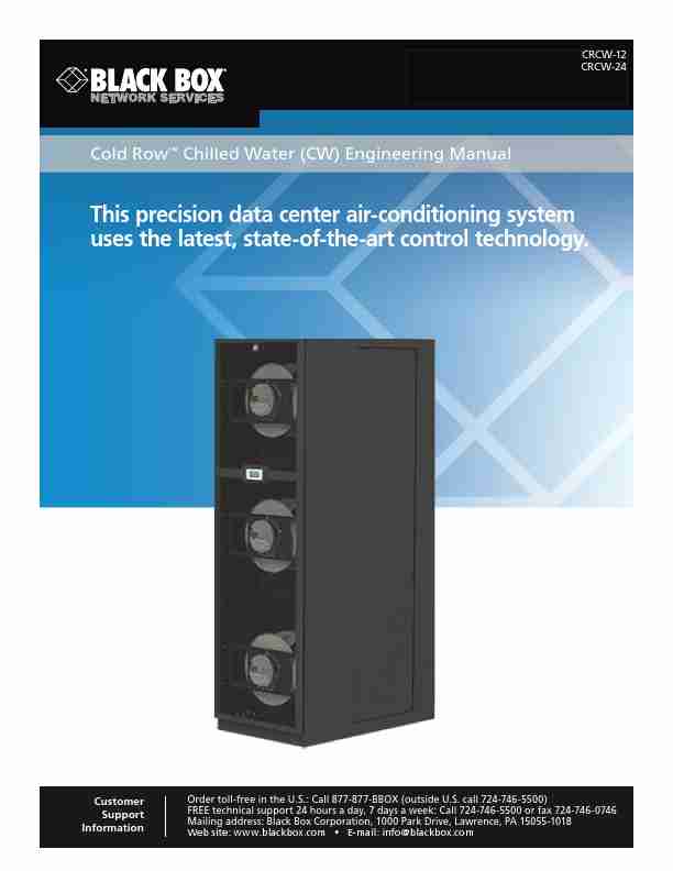 Black Box Air Conditioner crcw-12-page_pdf